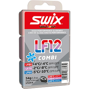 Парафин SWIX Combi LF-12  с фтором 54 г.