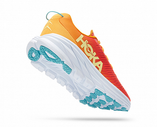 Кроссовки женские Hoka W RINCON 3 CAMELLIA/RADIANT YELLOW