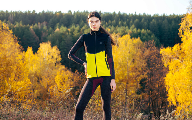 Жилет Arswear Softshell ACTIVE Collection Woman (Лайм)