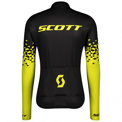 Джемпер SCOTT RC Team 10 д/рук black/sulphur yellow